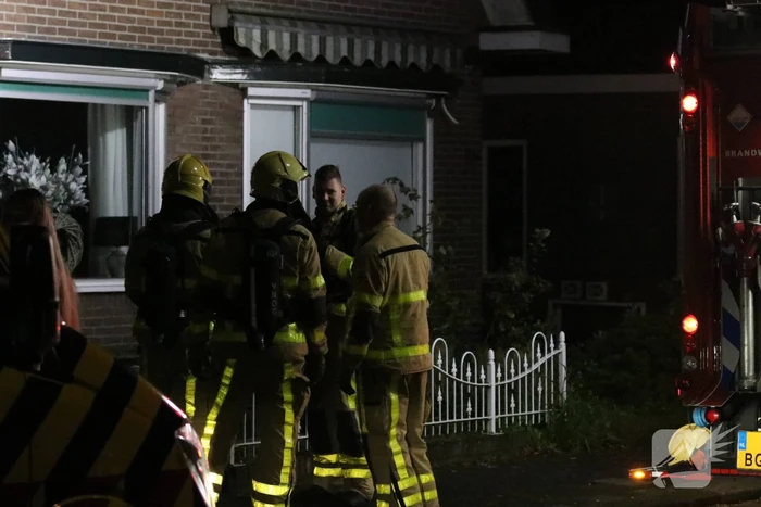 Flinke rookontwikkeling bij woningbrand