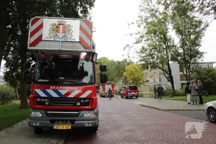 Zoektocht na gevonden kleding op bankje