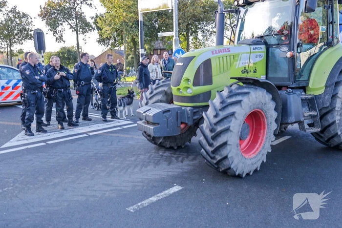 Bilthoven opslot door stikstof boerenprotest