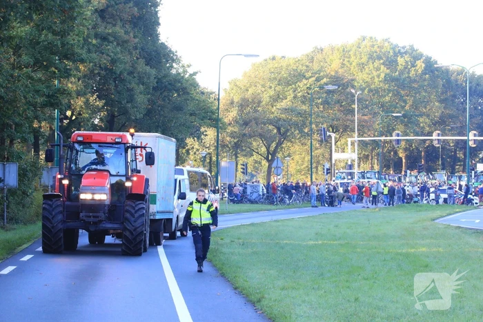 Bilthoven opslot door stikstof boerenprotest