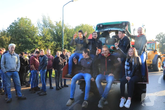 Bilthoven opslot door stikstof boerenprotest