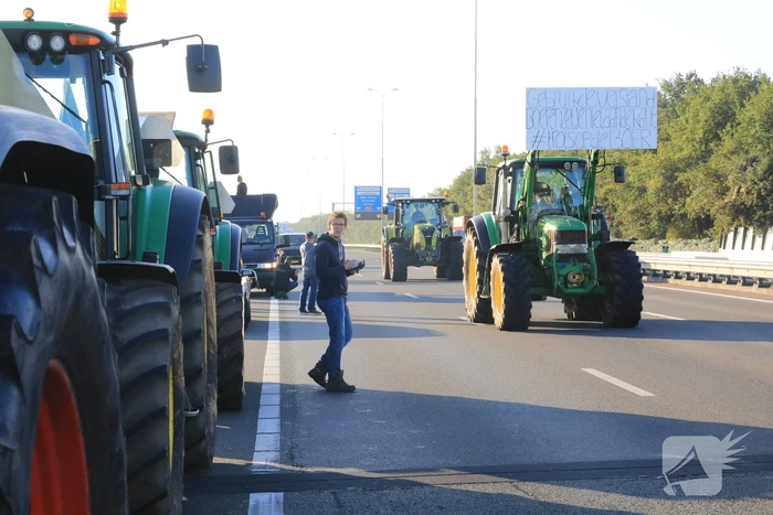 Bilthoven opslot door stikstof boerenprotest