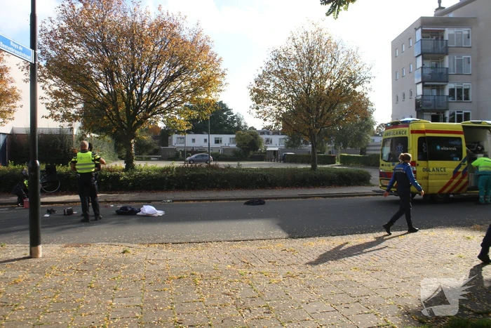 Fietser zwaargewond na valpartij