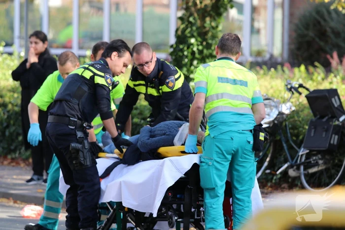 Fietser zwaargewond na valpartij