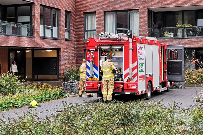 Brand in woning van appartementencomplex