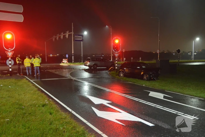 Flinke schade en gewonde bij aanrijding