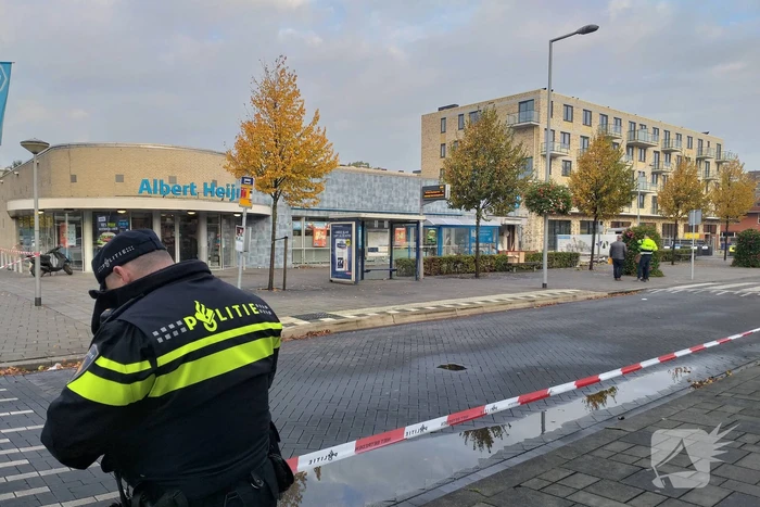 Gevel Albert Heijn weggeblazen bij plofkraak