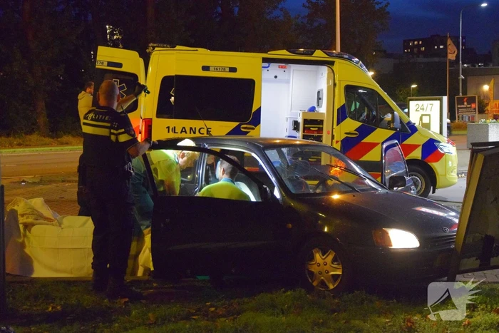 Flinke schade bij keeractie ongeval Leiden