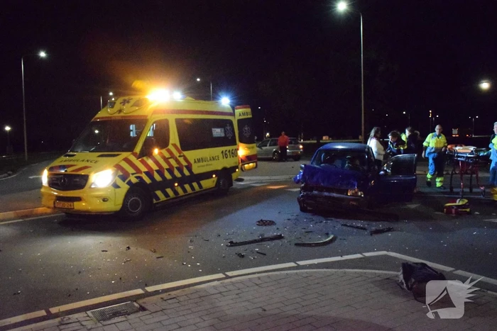 Gewonde en flinke schade na ongeval