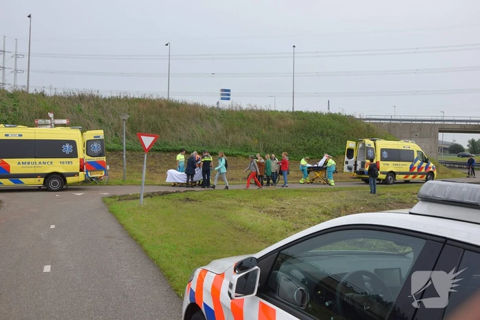 Twee gewonden bij ongeval tussen fietsers