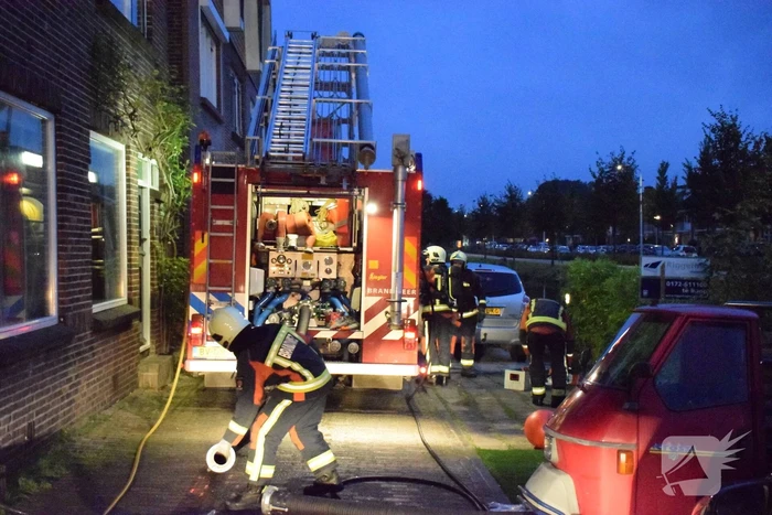 Veel schade na woningbrand