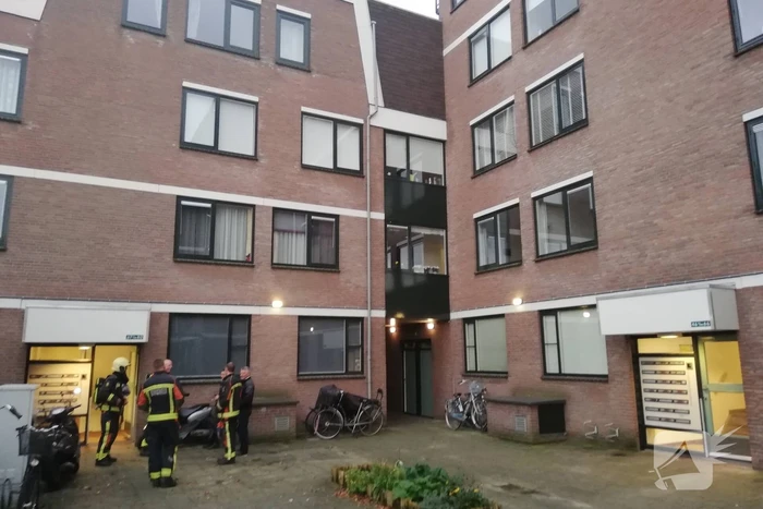 Vreemde lucht in appartementen complex