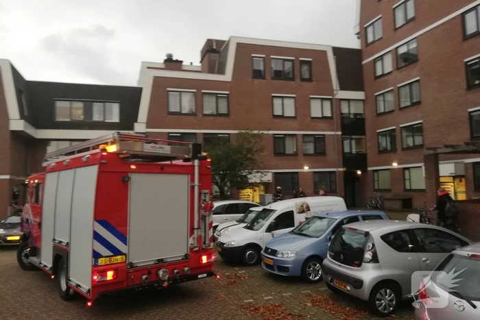 Vreemde lucht in appartementen complex