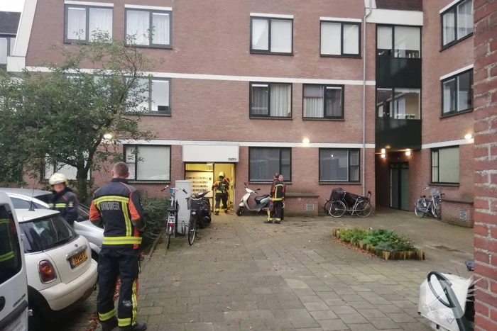 Vreemde lucht in appartementen complex