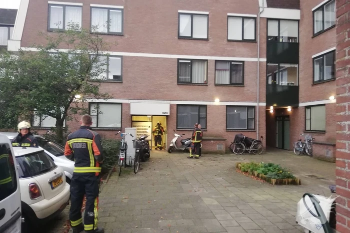 Vreemde lucht in appartementen complex