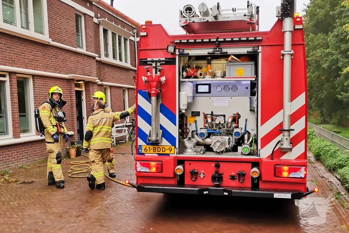 Brand in woning van begeleid wonen