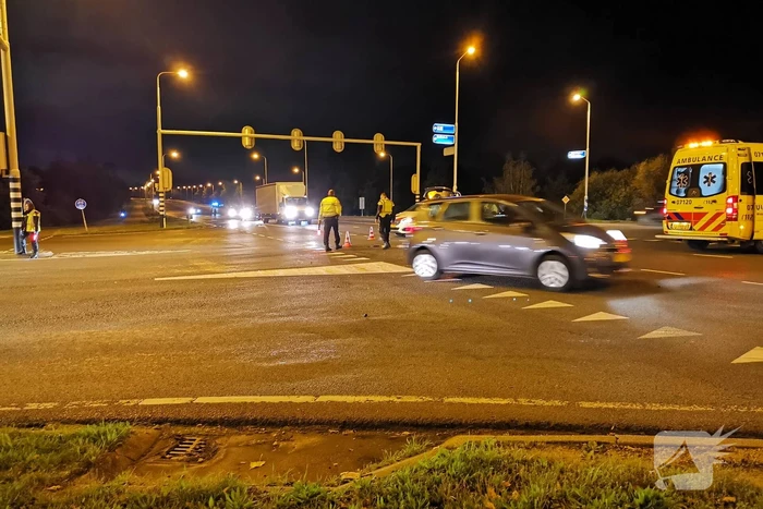 Flinke schade na botsing op kruising