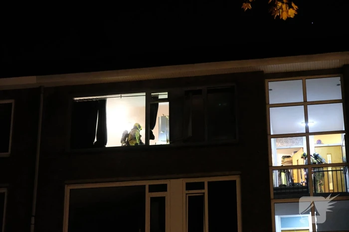 Flinke rookontwikkeling bij brand in flatwoning