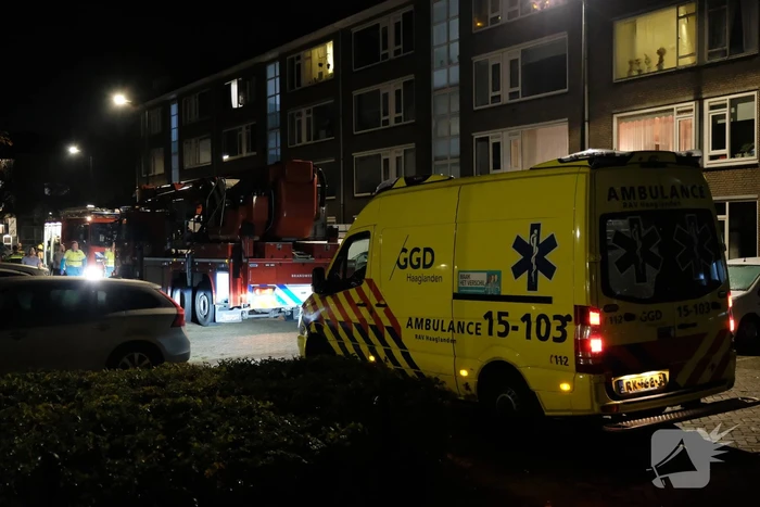 Flinke rookontwikkeling bij brand in flatwoning