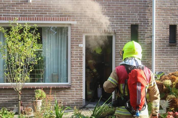 Veel rook bij brand in meterkast