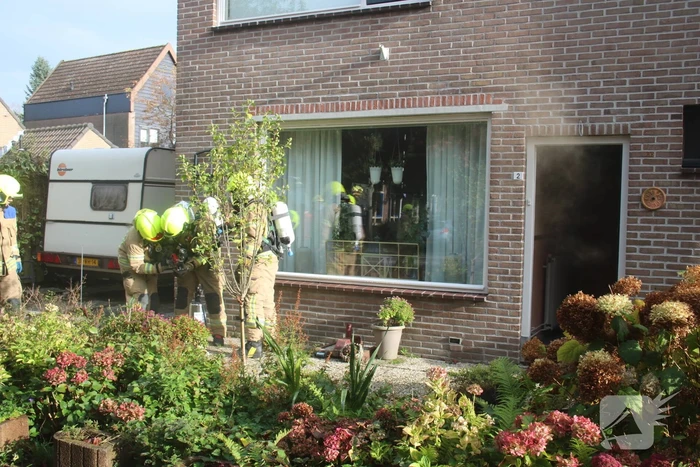 Veel rook bij brand in meterkast