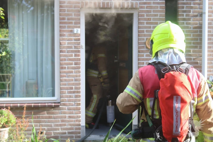 Veel rook bij brand in meterkast