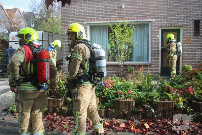 Veel rook bij brand in meterkast