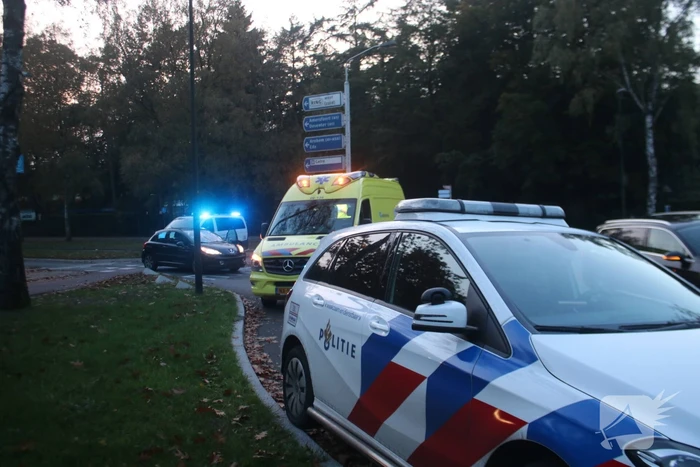 Fietser gewond na aanrijding met auto