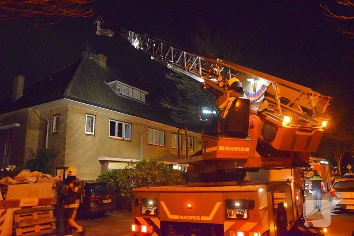Schoorsteenbrand blijkt cv-ketel afvoer