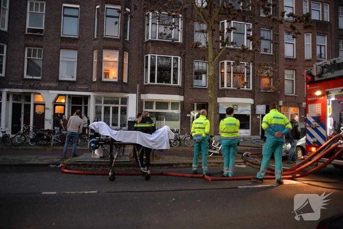 Veel rook bij grote brand in wasserette