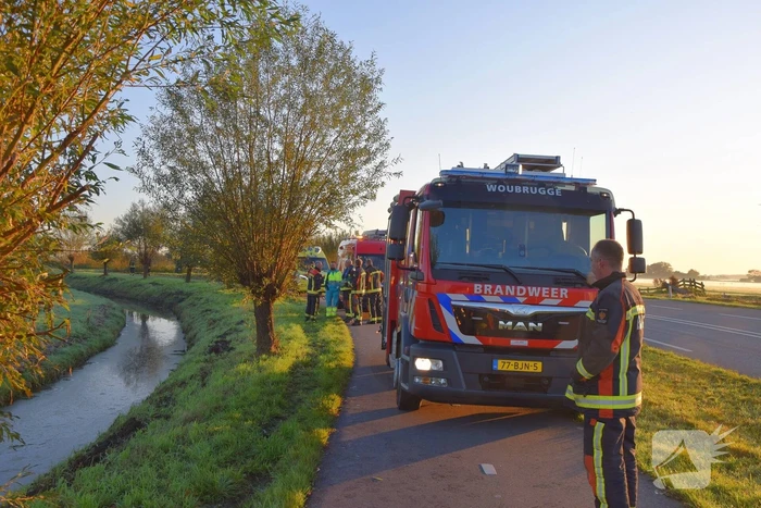 Flinke zoekactie naar mogelijke persoon te water