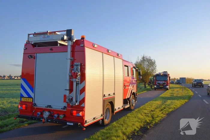 Flinke zoekactie naar mogelijke persoon te water