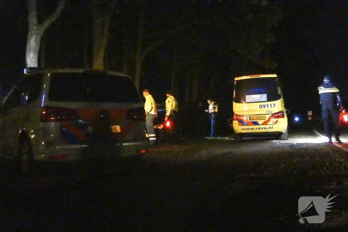 Schade na botsing tijdens keren