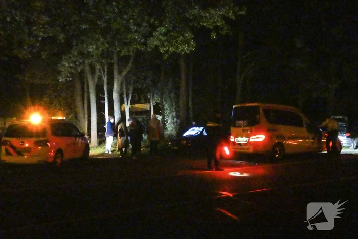 Schade na botsing tijdens keren