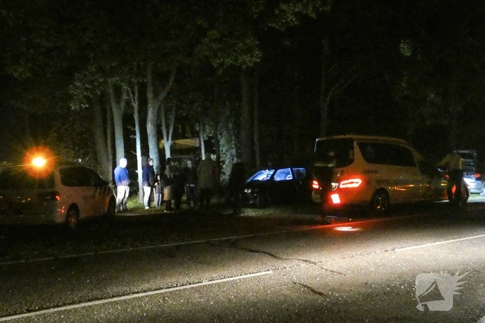 Schade na botsing tijdens keren