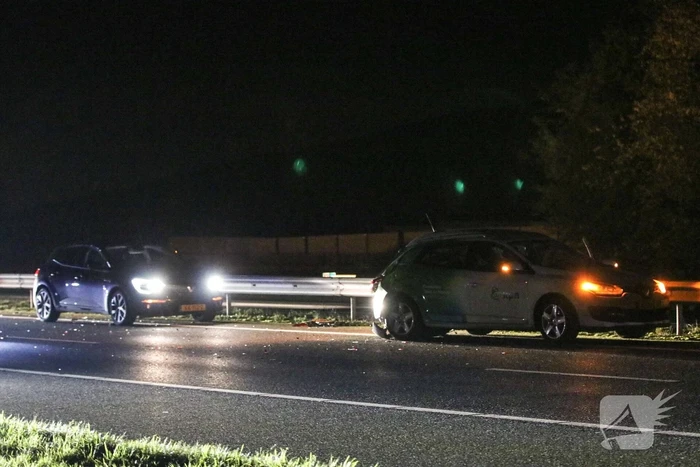 Flinke schade bij kop-staart aanrijding