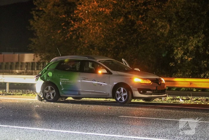 Flinke schade bij kop-staart aanrijding
