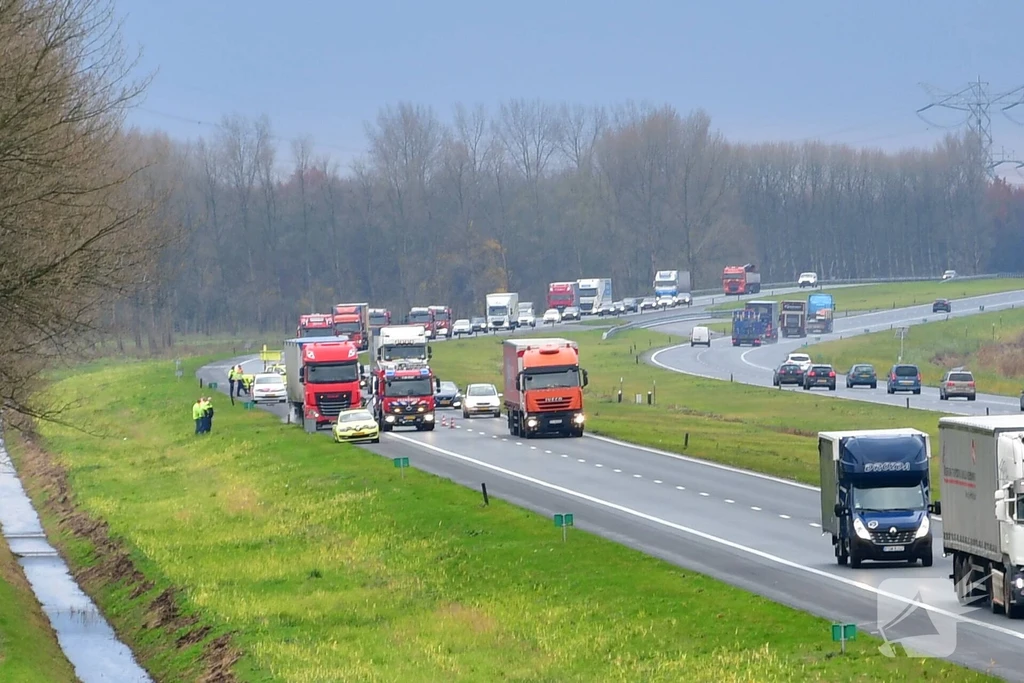 Rijksweg A6 112 meldingen Lelystad 
