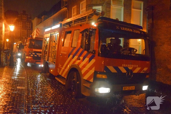 Schoorsteenbrand in monumentaalpand