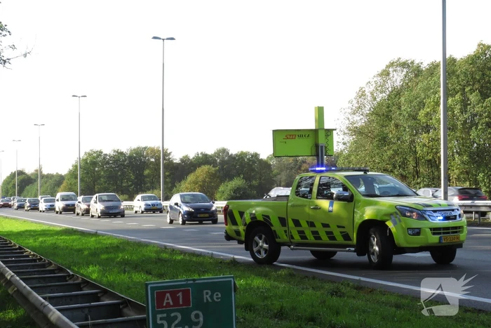 Vijf auto's betrokken bij kop-staart aanrijding