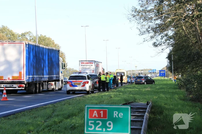 Vijf auto's betrokken bij kop-staart aanrijding