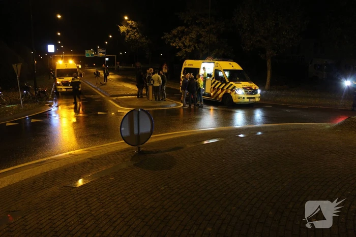 Fietser zwaargewond na val