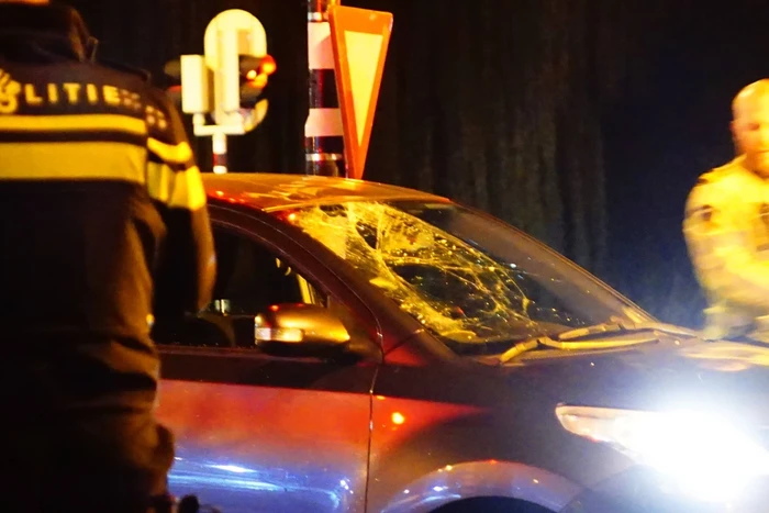 Fietser gewond na aanrijding met auto