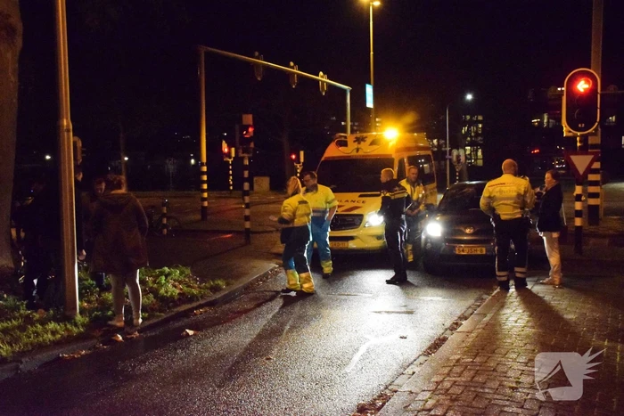 Fietser gewond na aanrijding met auto