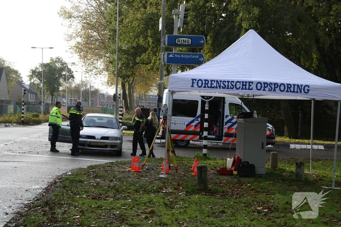Kruising dicht vanwege reconstructie