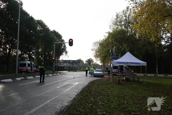 Kruising dicht vanwege reconstructie