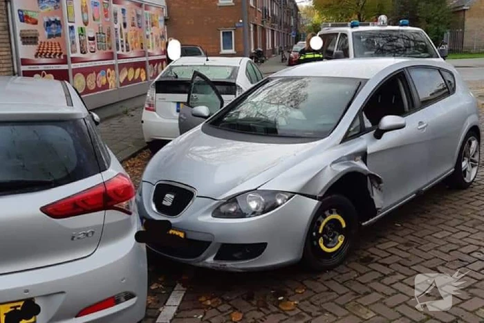Dronken bestuurder crasht met auto bij achtervolging