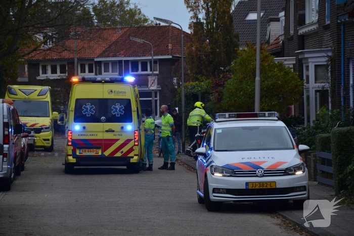 Traumahelikopter landt voor medisch incident