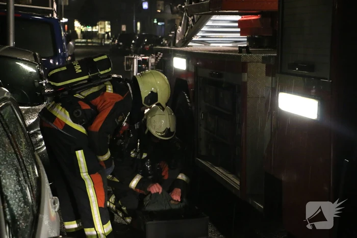 Fikse rookontwikkeling bij schoorsteenbrand