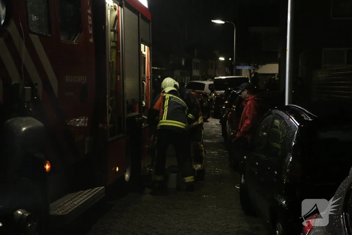 Fikse rookontwikkeling bij schoorsteenbrand